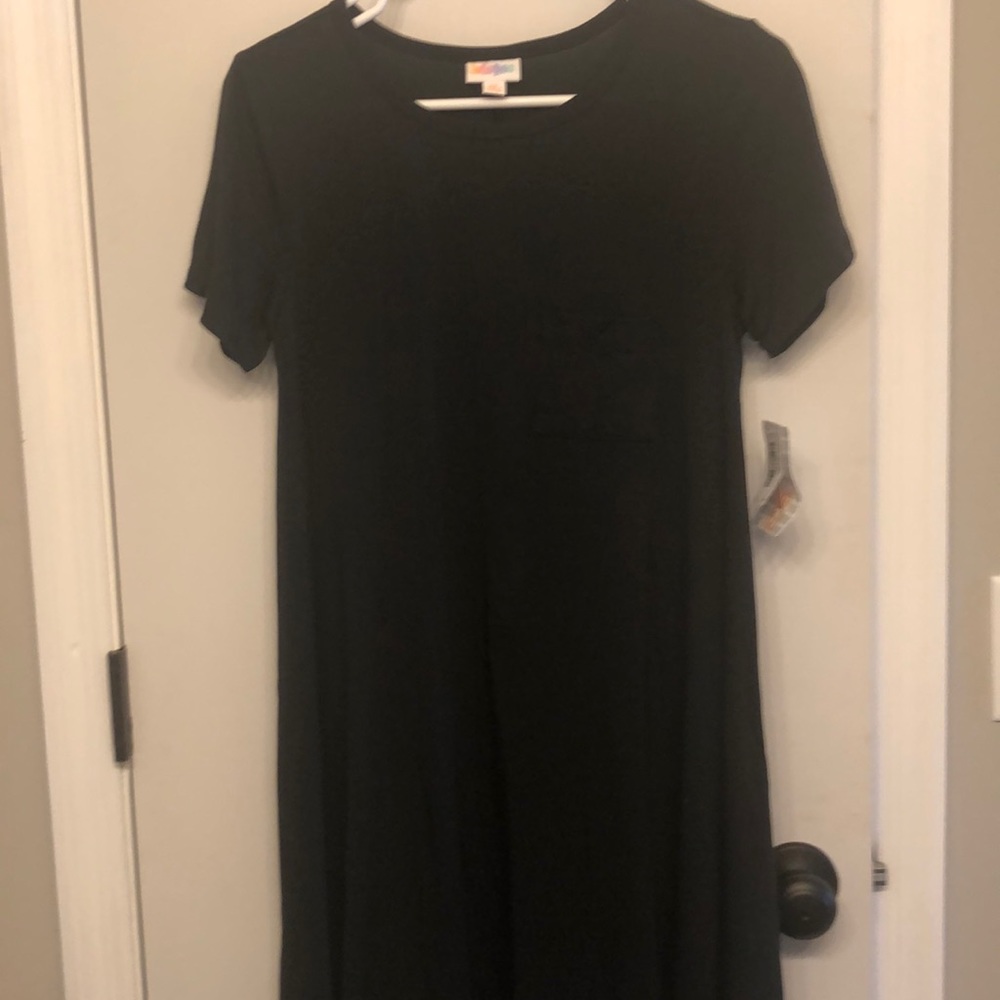 Solid Black Lularoe Carly